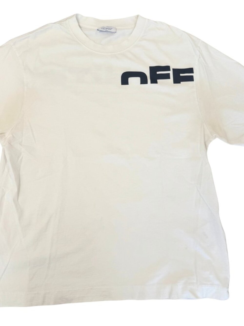 Off-White c/o Virgil Abloh White Logo T-Shirt Men’s Designer Tee